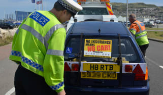 Car towed away no insurance