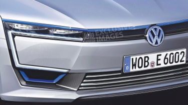 Volkswagen XL3 - front detail (exclusive image)