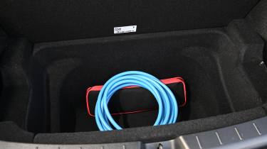 Tesla Model Y - cable storage