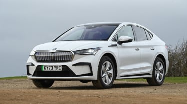 Skoda Enyaq Coupe 85 Edition Suite - front static