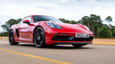 Porsche 718 Cayman GTS - front action
