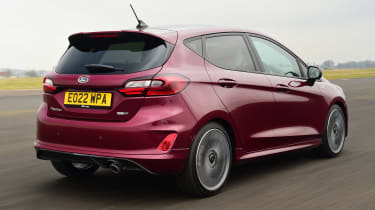 Ford Fiesta facelift - rear tracking