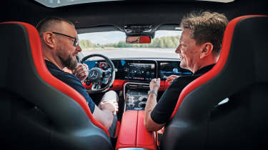 Mercedes-AMG GT 63 4-Door Coupe - in-car
