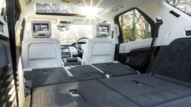 Land Rover Discovery prototype - seats down