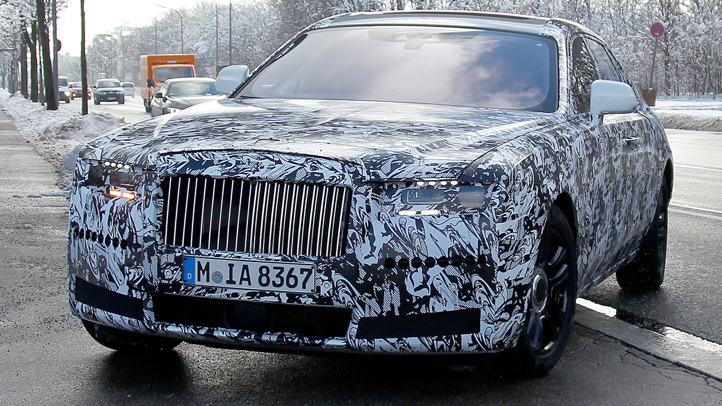 New 2020 Rolls Royce Ghost Spied Testing In Long Wheelbase Guise