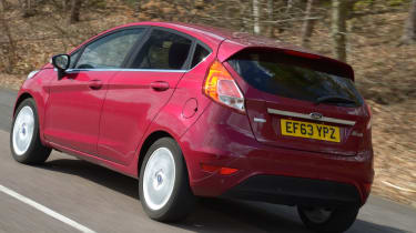 Used Ford Fiesta Mk7 - rear action