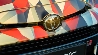 Toyota GR Yaris prototype - front badge