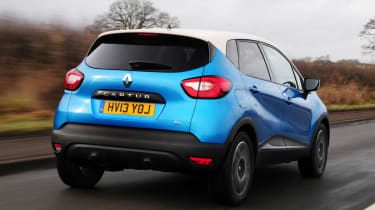 Renault Captur automatic 2014 rear tracking