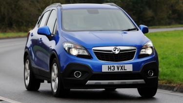 Vauxhall Mokka front cornering