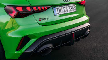 Audi RS 3 - exhausts