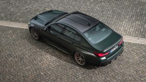 BMW M5 CS - rear above