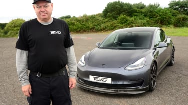 EV track day - Tesla Model 3