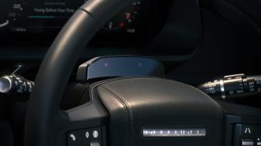 Land Rover Defender MY26 - interior detail