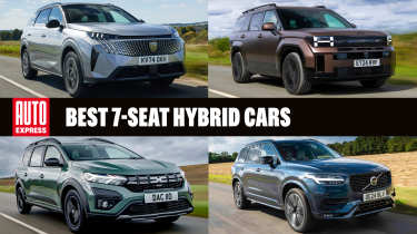 Best 7-seat hybrid cars - header image