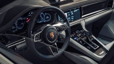 Porsche Panamera - studio steering wheel