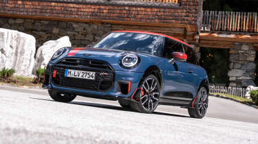 New MINI John Cooper Works accessories - front angled static