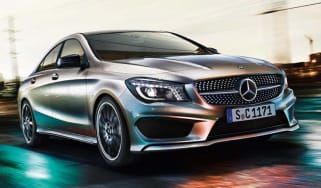 Mercedes CLA front action