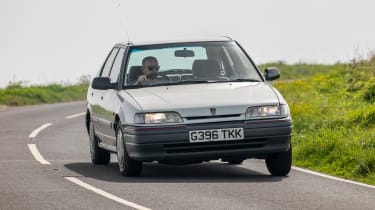 Rover 214i - front cornering