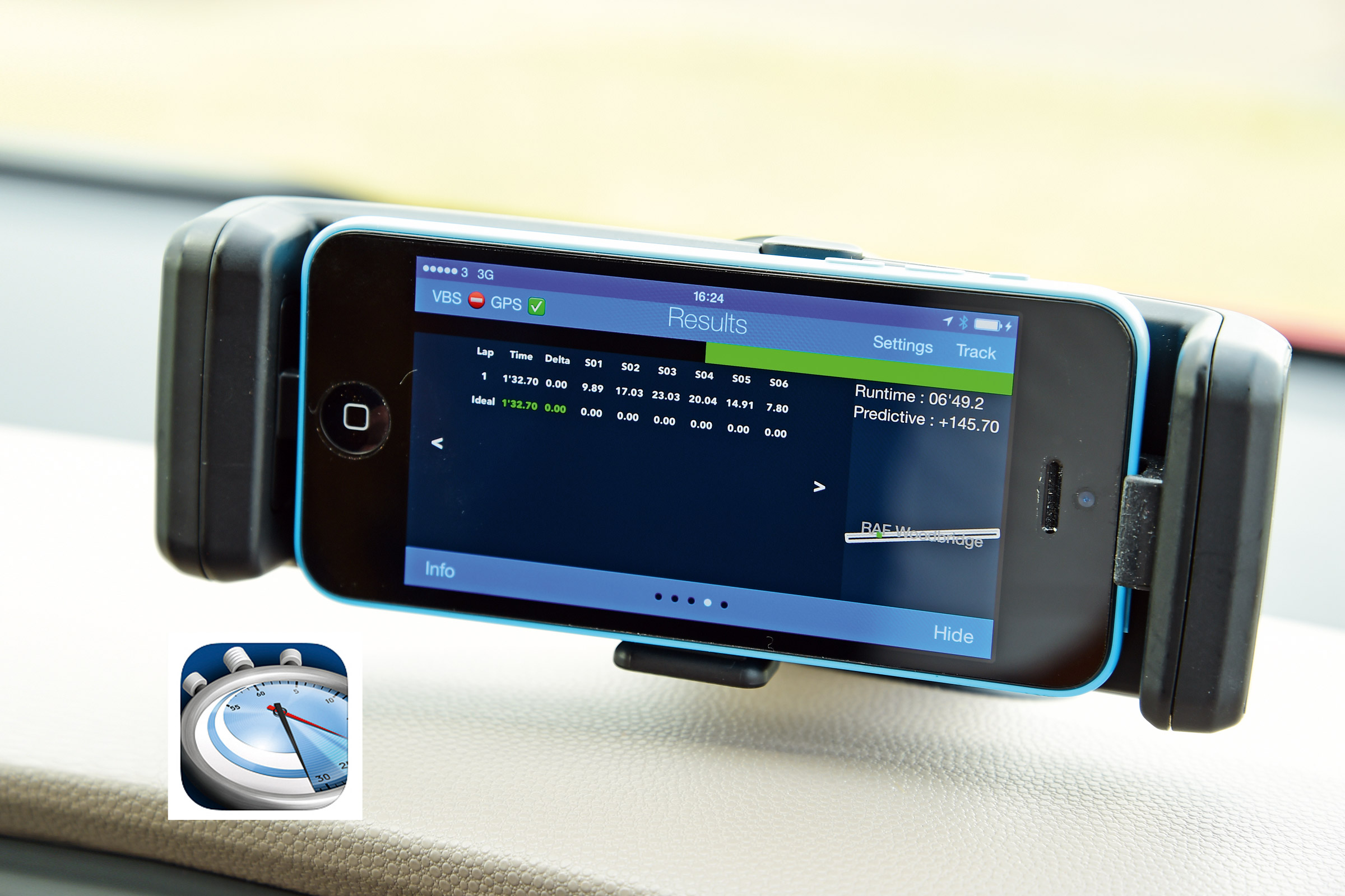 Racelogic Laptimer Auto Express