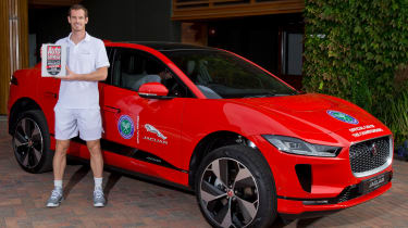 Andy Murray Jaguar I-Pace - header