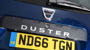 Dacia Duster automatic 2017 - rear detail