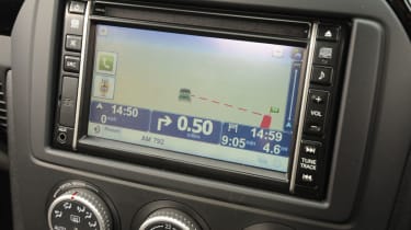Mazda MX-5 display detail