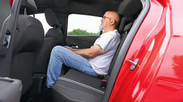 Vauxhall Corsa - rear seats