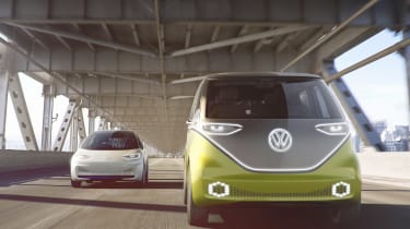 Volkswagen I.D. Buzz - full front action