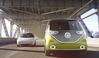 Volkswagen I.D. Buzz - full front action