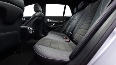 Mercedes E-Class Estate E220d UK - rear seats