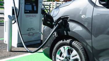 Vauxhall Vivaro Electric Pro - charging