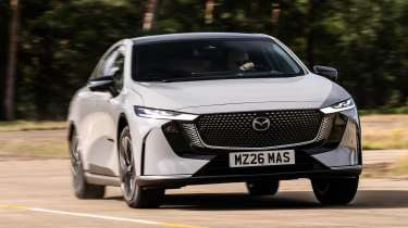 Mazda 6e - front cornering