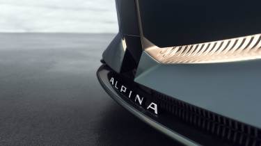 BMW Alpina Vision concept - front detail