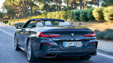 BMW 8 Series Convertible - rear action