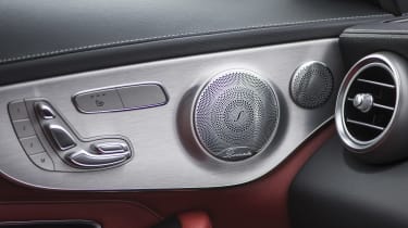 Mercedes C-Class Coupe - seats controls