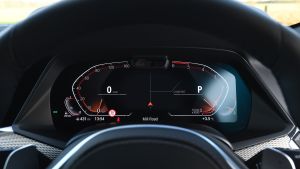 BMW X6 twin test - dash