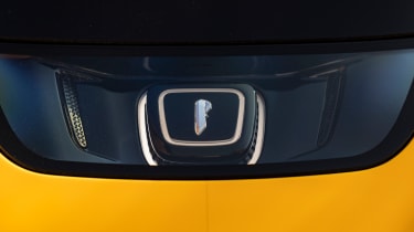 Pininfarina Battista – rear Pininfarina badge