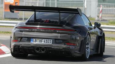 Porsche 911 GT3 RS Facelift - rear cornering