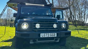 Ineos Grenadier second fleetwatch camping