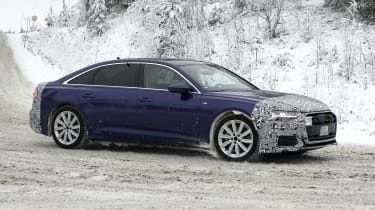 Audi A6 facelift spyshot 3