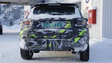 Jeep Avenger facelift - rear end