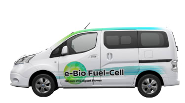 Nissan e-Bio Fuel Cell prototype vehicle side on