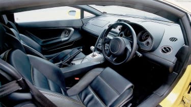 Lamborghini Gallardo interior