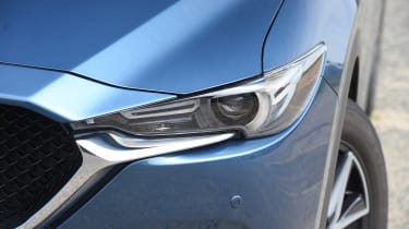 Mazda CX-5 vs Skoda Kodiaq vs VW Tiguan - Mazda CX-5 headlight