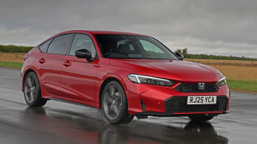 Honda Civic facelift - front action