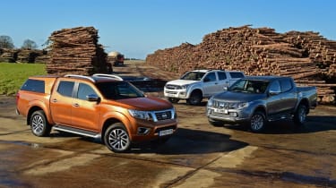 Mitsubishi L200 vs Nissan Navara vs Isuzu D-Max