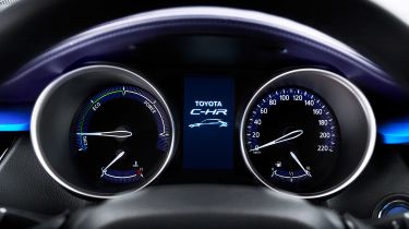 Toyota C-HR - gauges