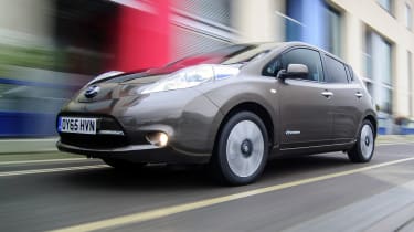 Nissan Leaf 60kWh - front action