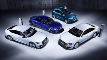 Audi PHEV model range