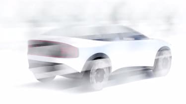 Nissan electric car concept rear